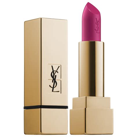 YSL fuchsia lipstick